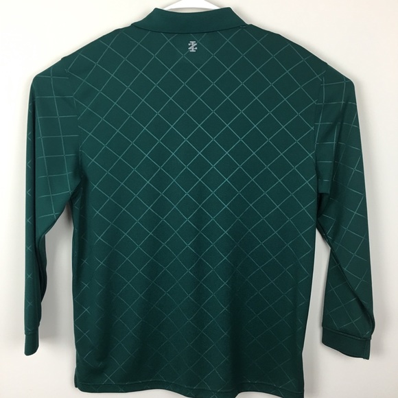 IZOD Long Steve Green Polo XL - Picture 2 of 5